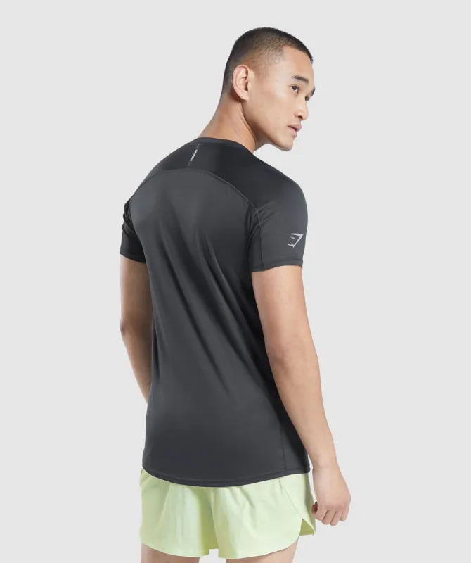 Gymshark Speed Evolve T-Shirt - Black sold by Gymshark