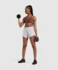 Gymshark Ruched Sports Bra - Cherry Brown sold by Gymshark