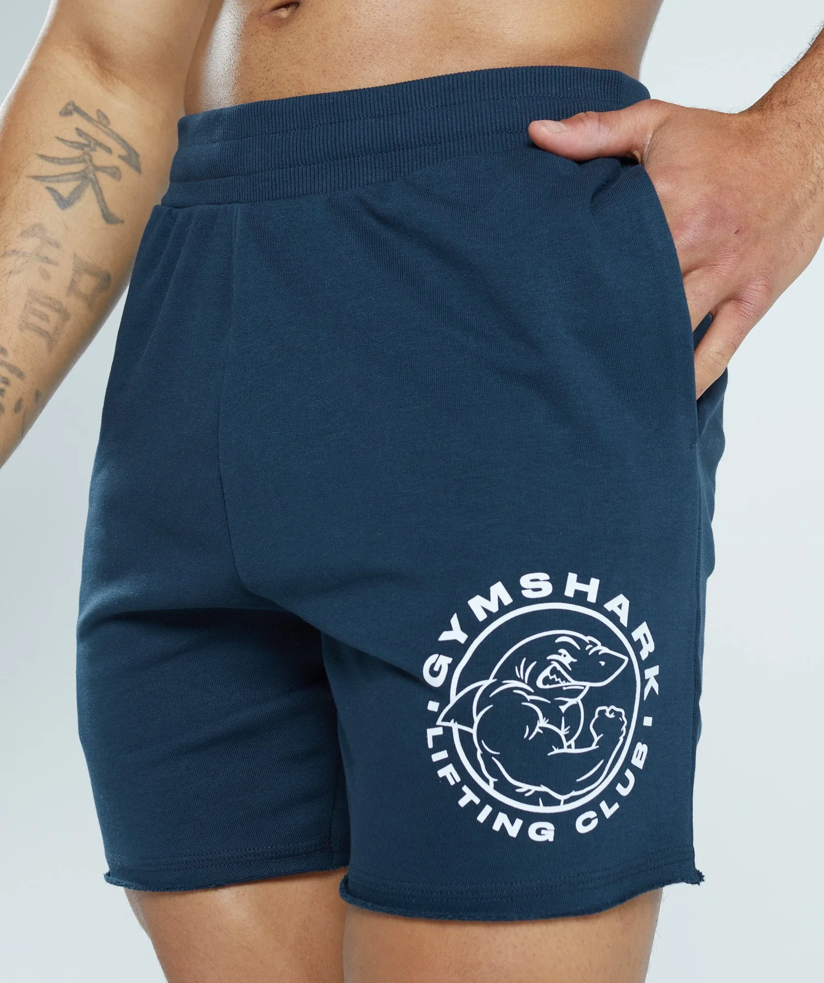 Gymshark Legacy Shorts - Navy sold by Gymshark product image thumbnail 5