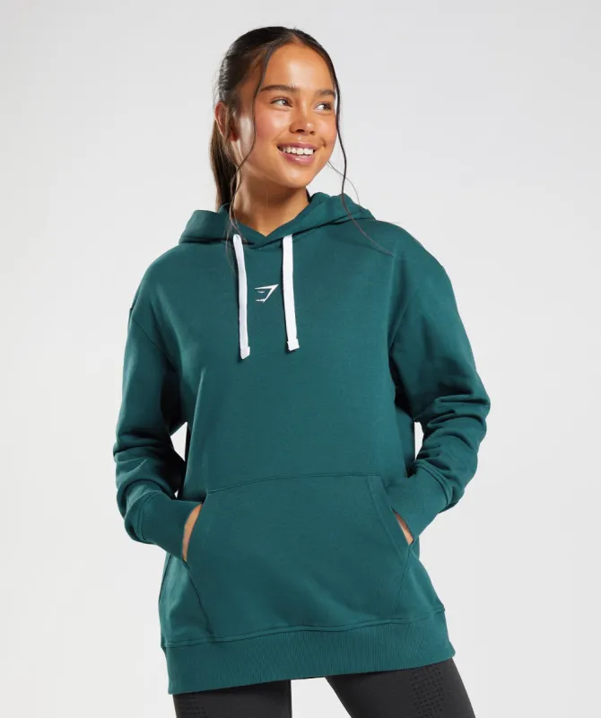 Gymshark Fraction Hoodie - Winter Teal sold by Gymshark