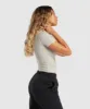 Gymshark Rib T-Shirt - Stone Grey Marl sold by Gymshark