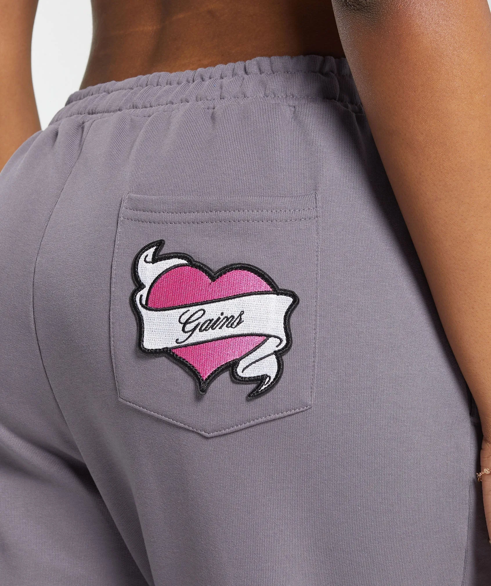 Gymshark Tattoo Joggers - Fog Purple sold by Gymshark product image thumbnail 5