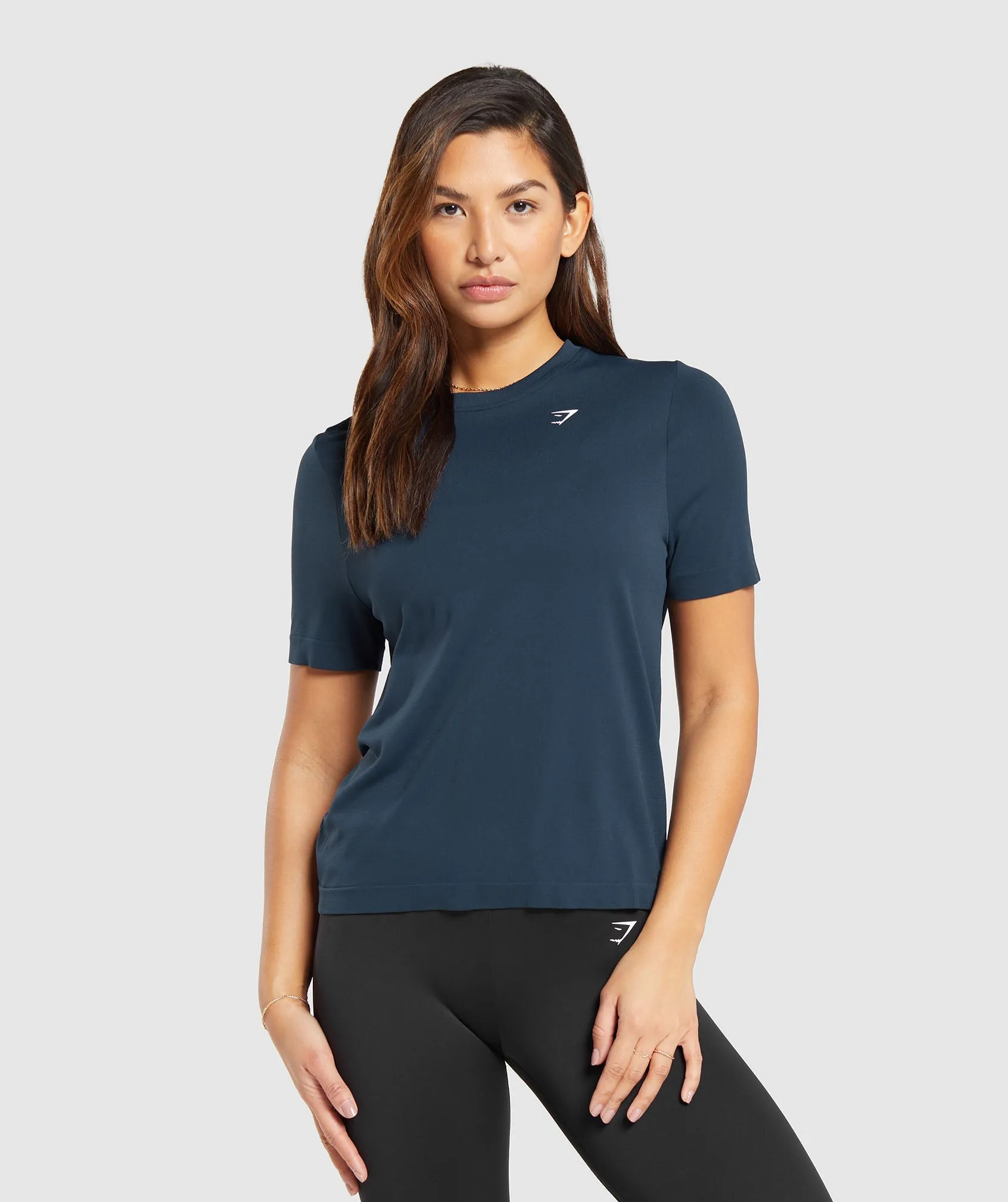 Gymshark Everyday Seamless T-Shirt - Navy sold by Gymshark