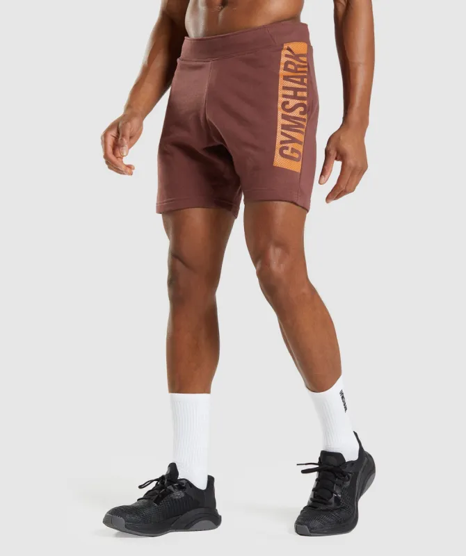 Gymshark Bold Shorts - Cherry Brown sold by Gymshark