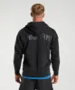 Gymshark Power Zip Hoodie - Black sold by Gymshark