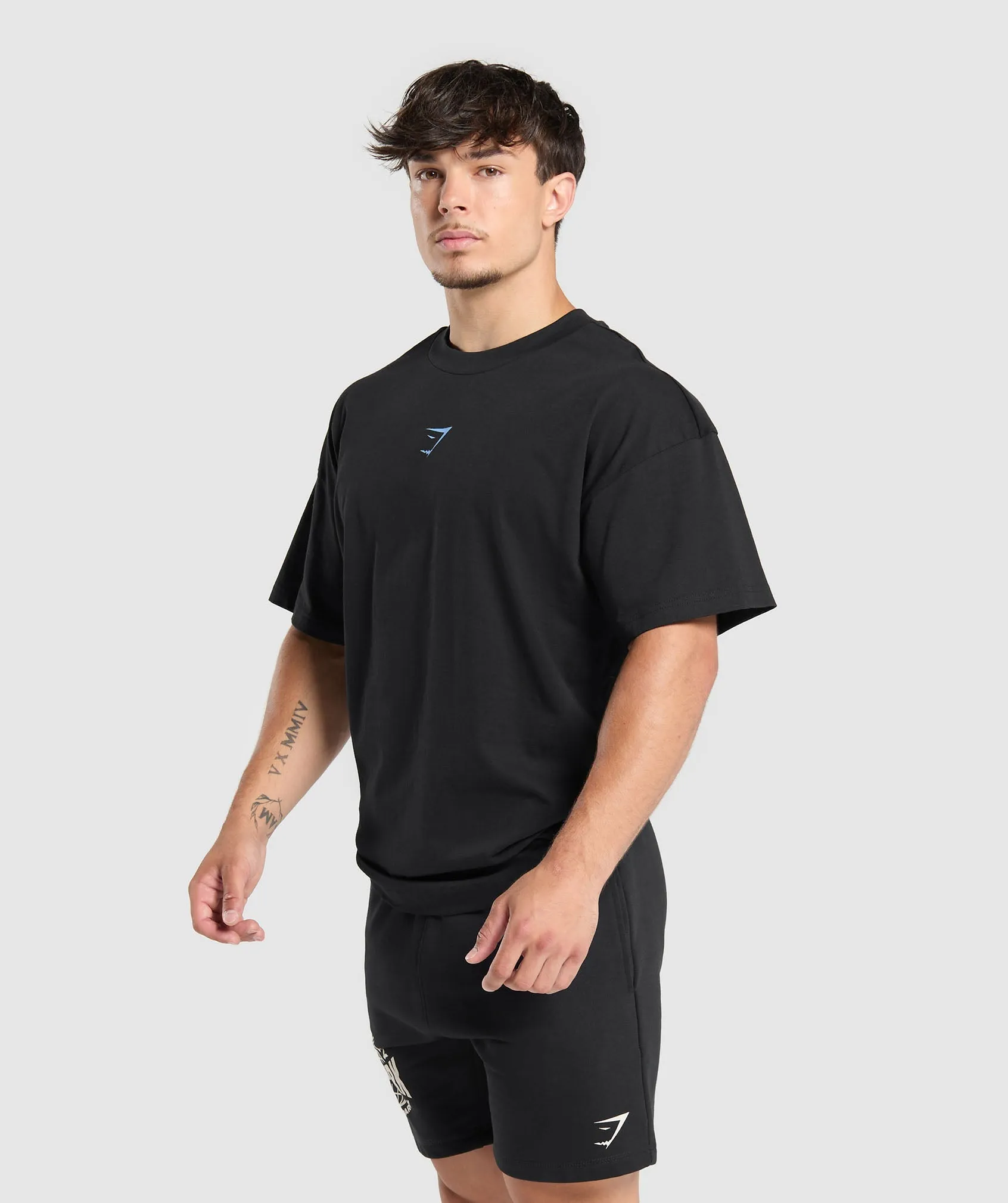 Gymshark Heavy Duty Lifter T-Shirt - Black sold by Gymshark product image thumbnail 4