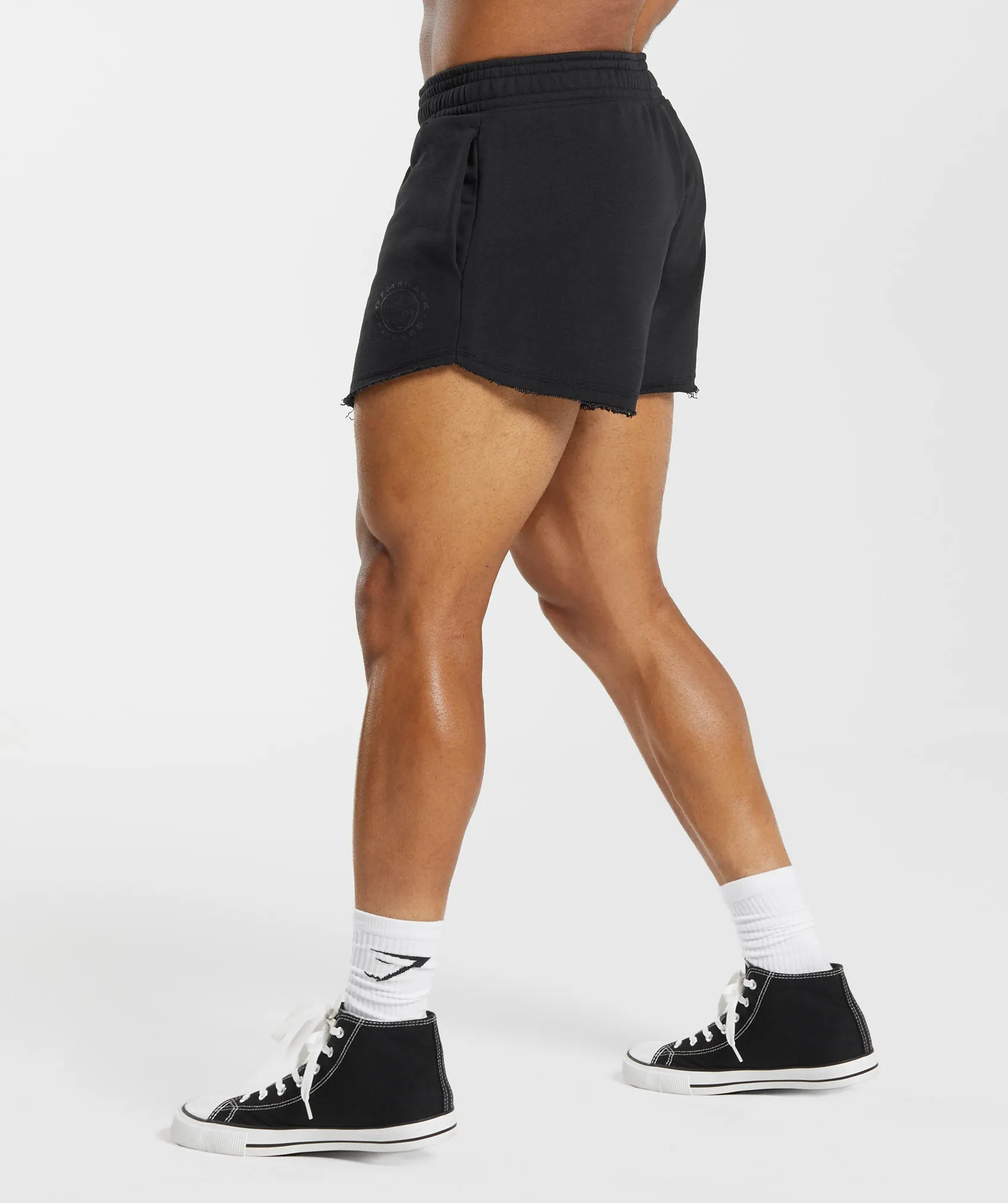 Gymshark Legacy 4" Shorts - Black sold by Gymshark product image thumbnail 3