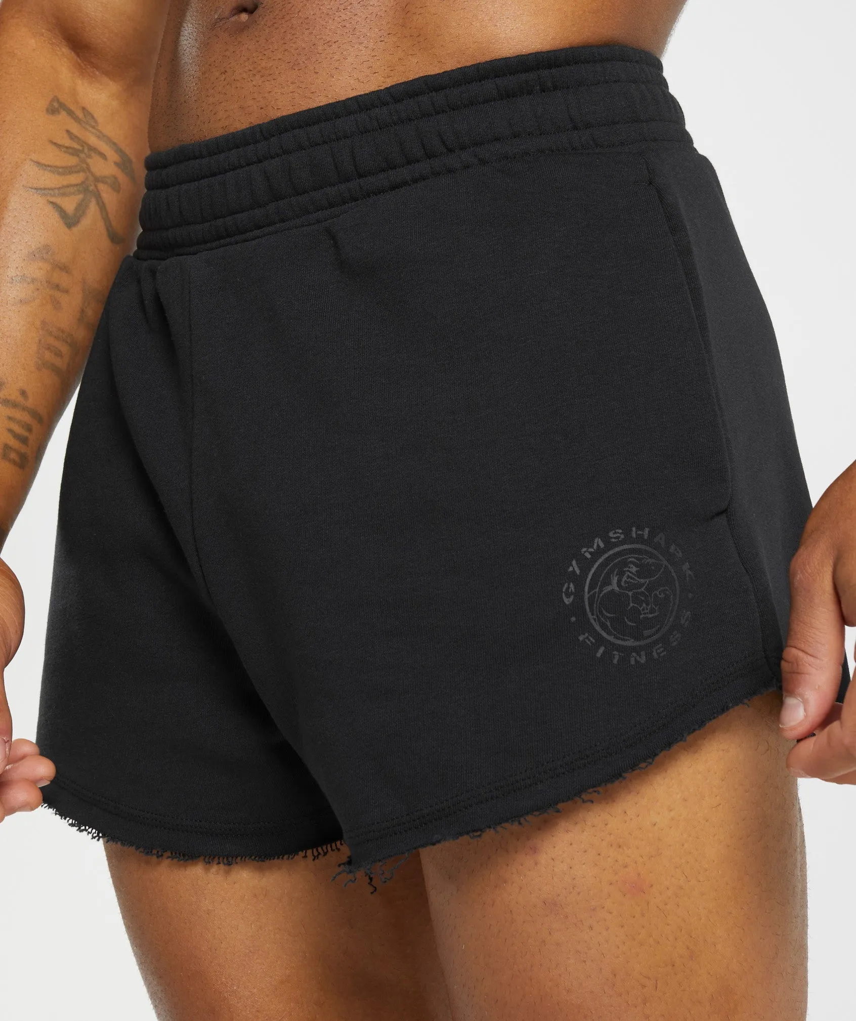 Gymshark Legacy 4" Shorts - Black sold by Gymshark product image thumbnail 5