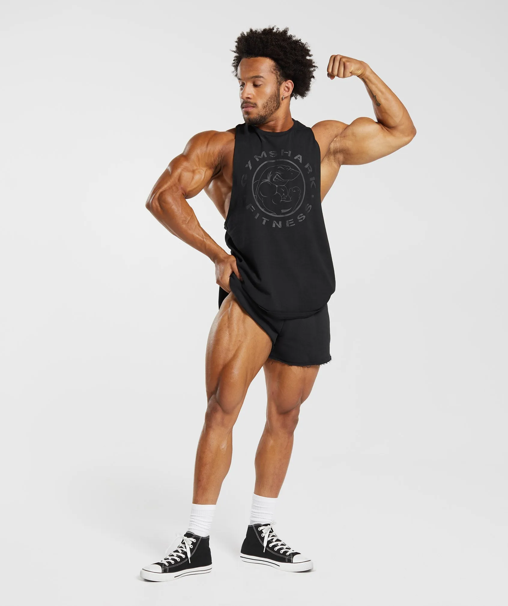 Gymshark Legacy 4" Shorts - Black sold by Gymshark product image thumbnail 4