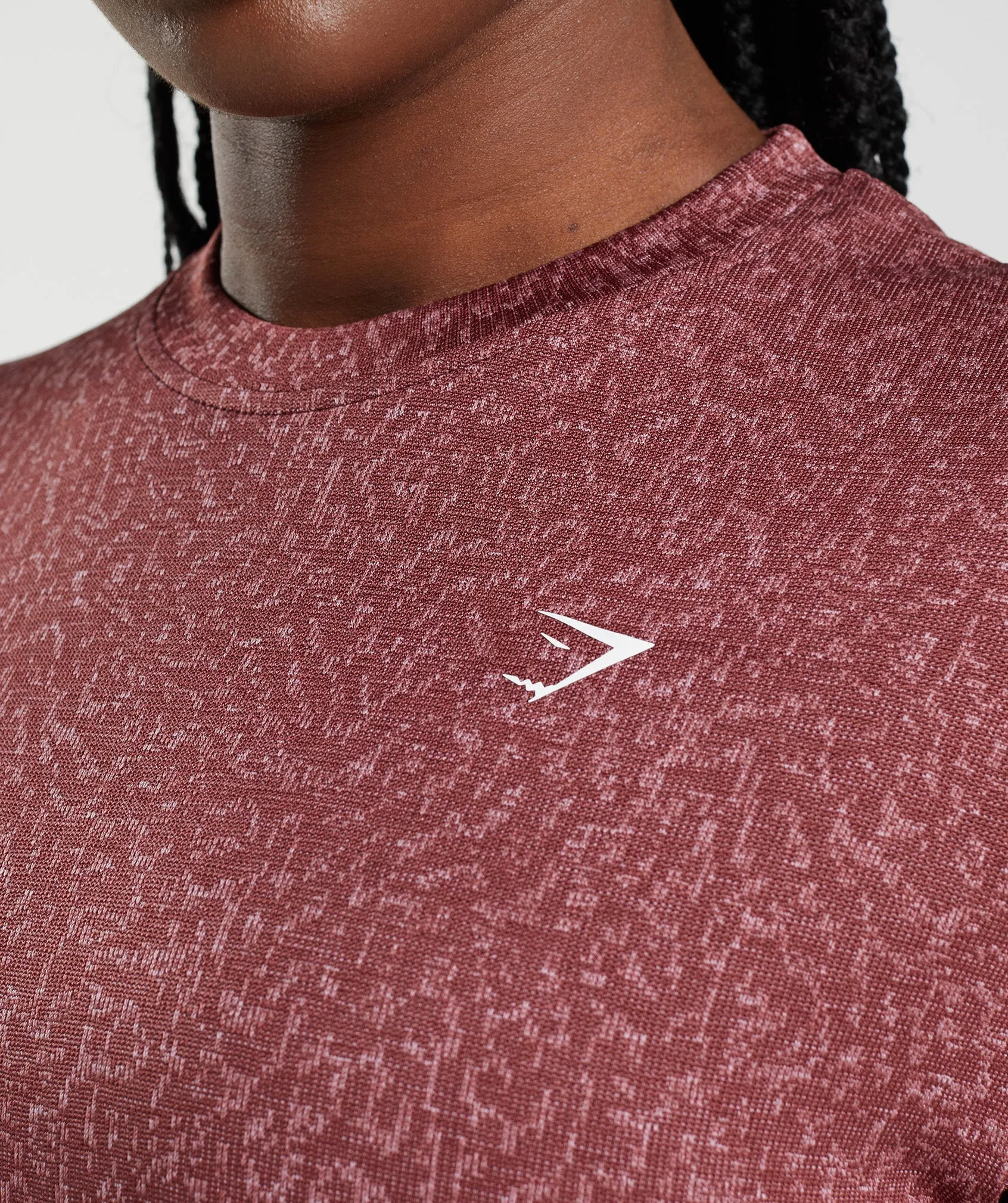 Gymshark Adapt Animal Seamless T-Shirt - Reef | Cherry Brown sold by Gymshark product image thumbnail 3