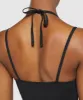 Gymshark Halterneck Crop Cami Tank - Black sold by Gymshark