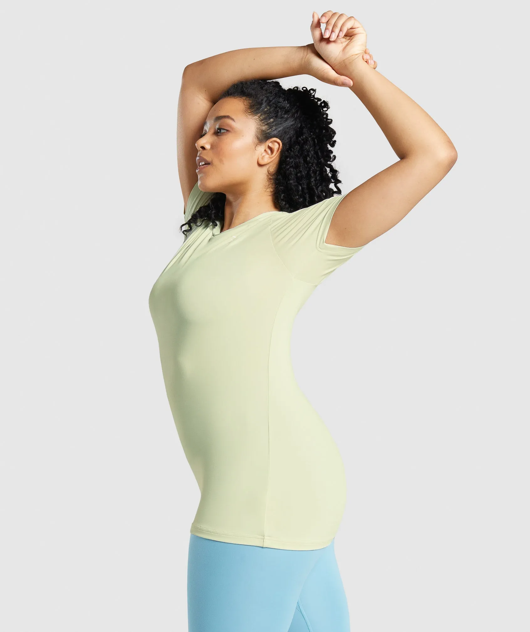 Gymshark Training Tee - Light Green sold by Gymshark product image thumbnail 4