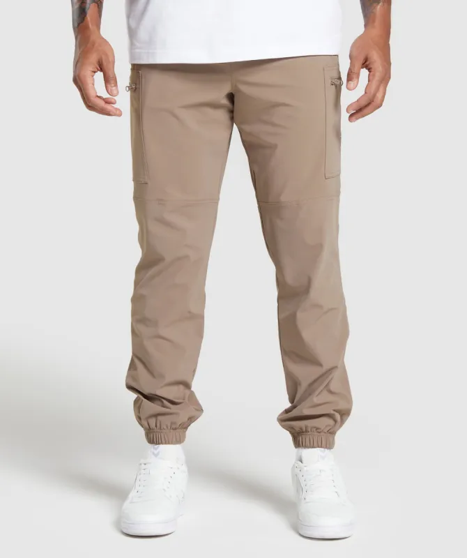Gymshark Rest Day Cargo Pants - Mocha Mauve sold by Gymshark