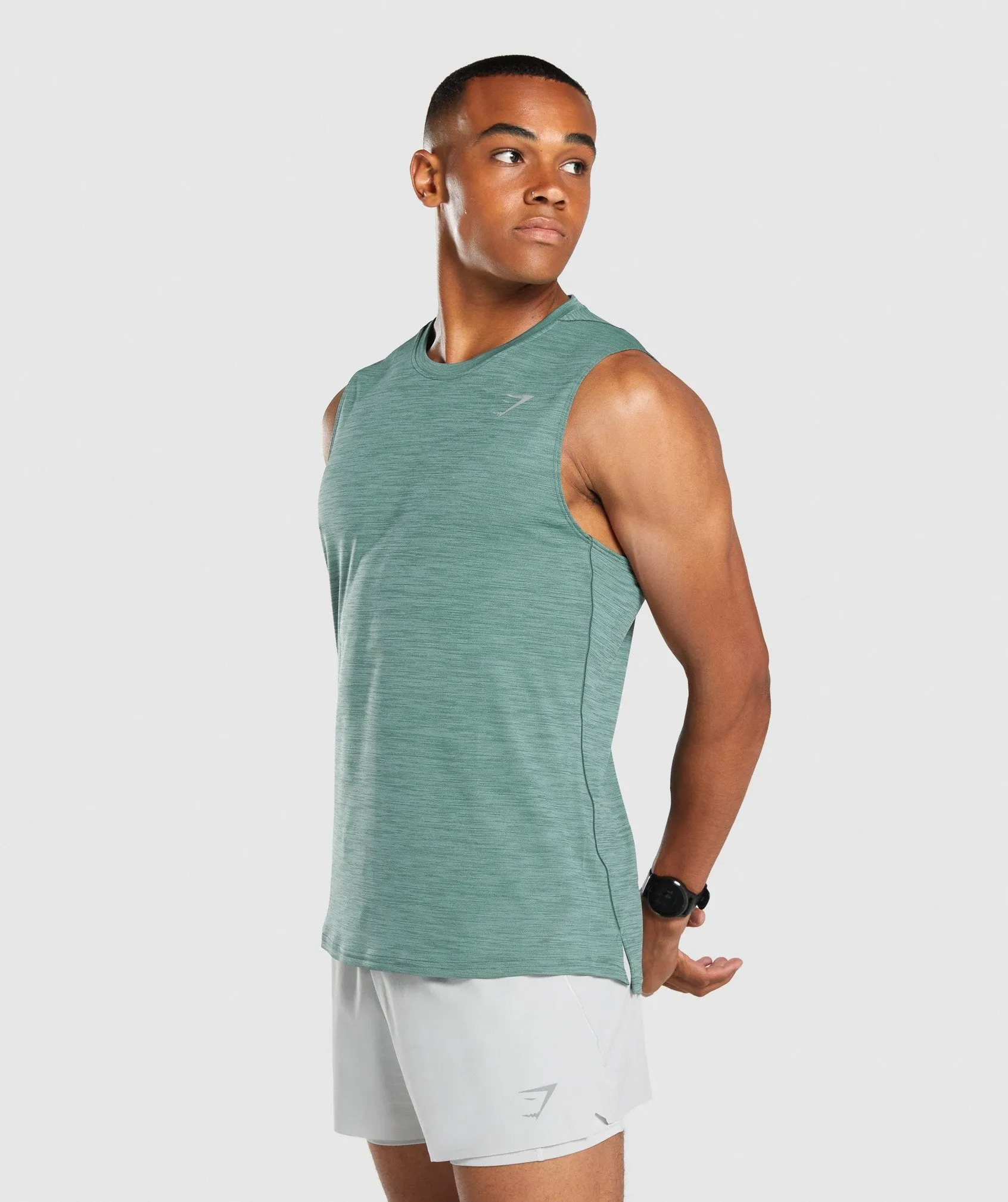 Gymshark Speed Tank - Dark Green sold by Gymshark product image thumbnail 3