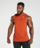 Gymshark React Drop Arm Tank - Cayenne Red sold by Gymshark