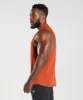 Gymshark React Drop Arm Tank - Cayenne Red sold by Gymshark