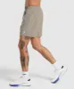 Gymshark Arrival 7" Shorts - Linen Brown sold by Gymshark