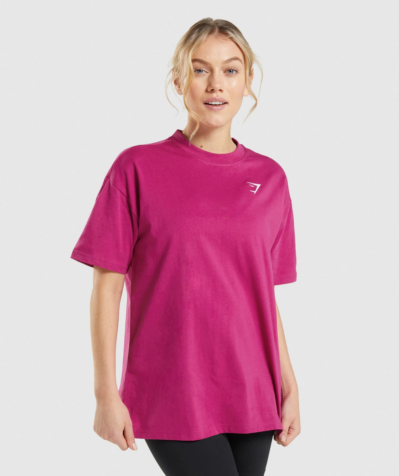 Gymshark Training Oversized T-Shirt - Dragon Pink sold by Gymshark