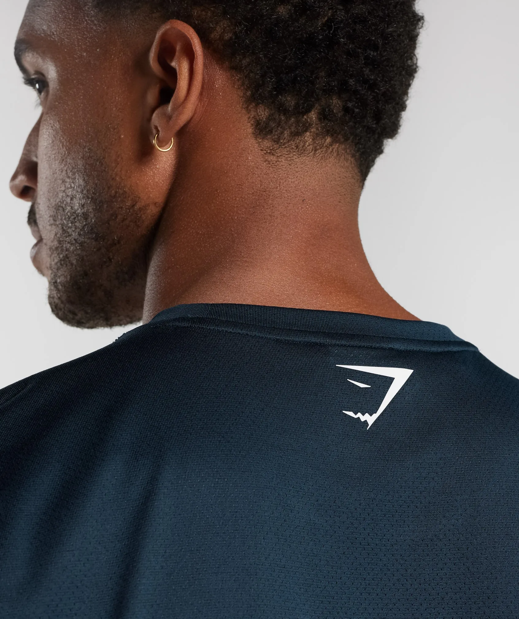 Gymshark Sport T-Shirt - Navy/Black Marl sold by Gymshark product image thumbnail 5