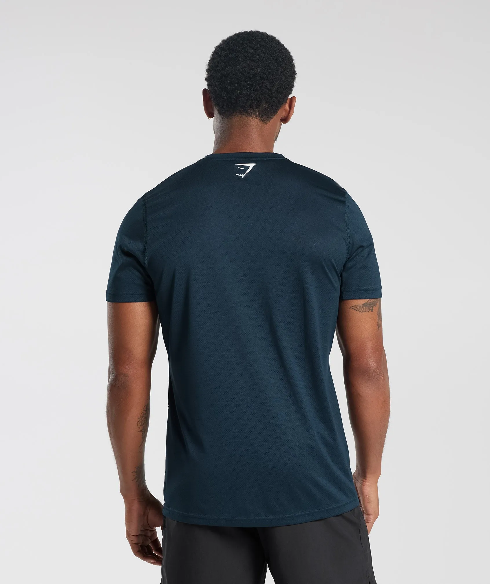 Gymshark Sport T-Shirt - Navy/Black Marl sold by Gymshark product image thumbnail 2