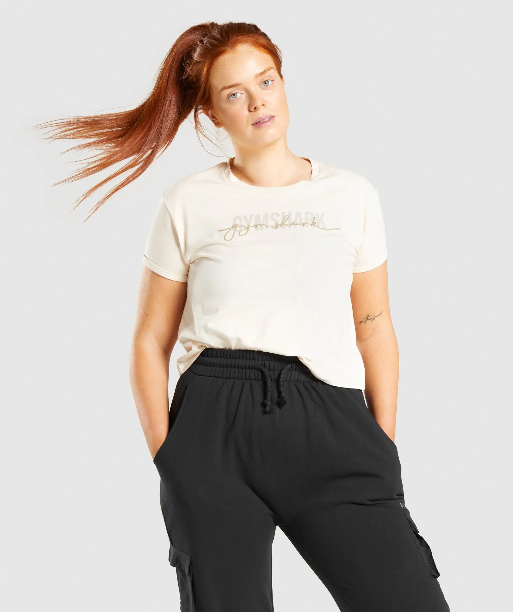 Gymshark Release T-Shirt - Clay Grey sold by Gymshark