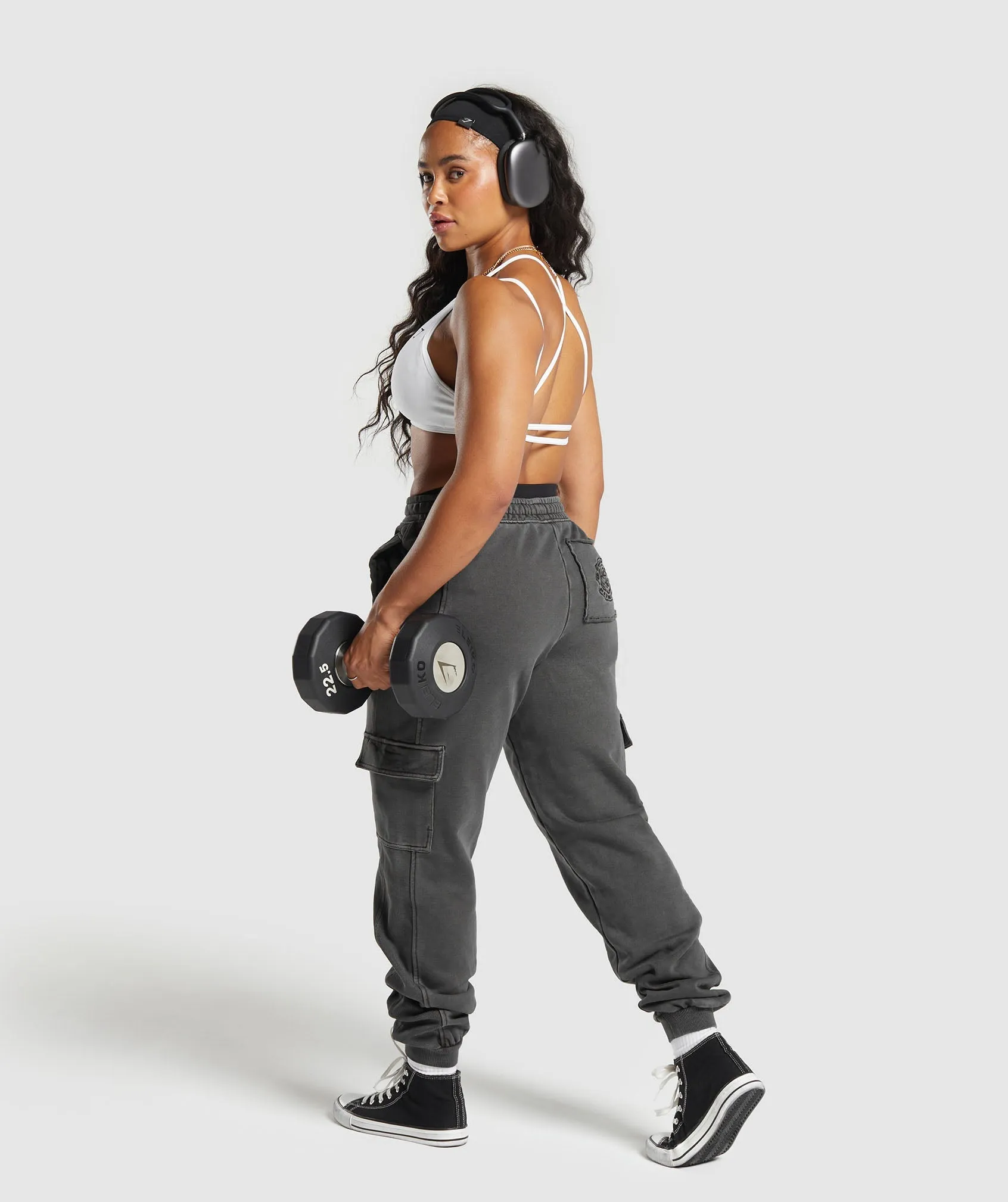 Gymshark Premium Legacy Joggers - Black sold by Gymshark product image thumbnail 4