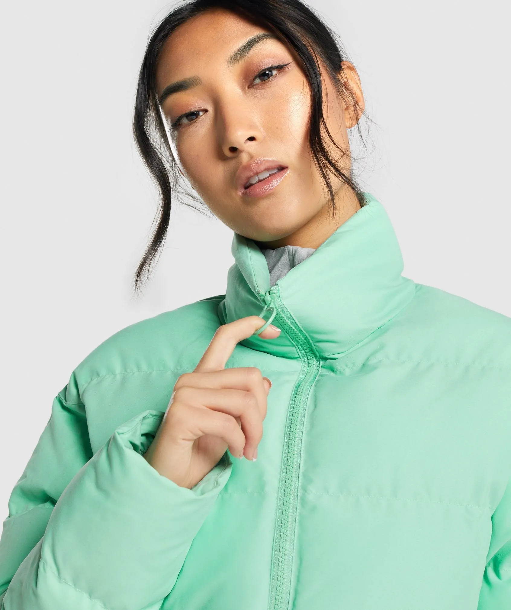 Gymshark Puffer Jacket - Green sold by Gymshark product image thumbnail 5