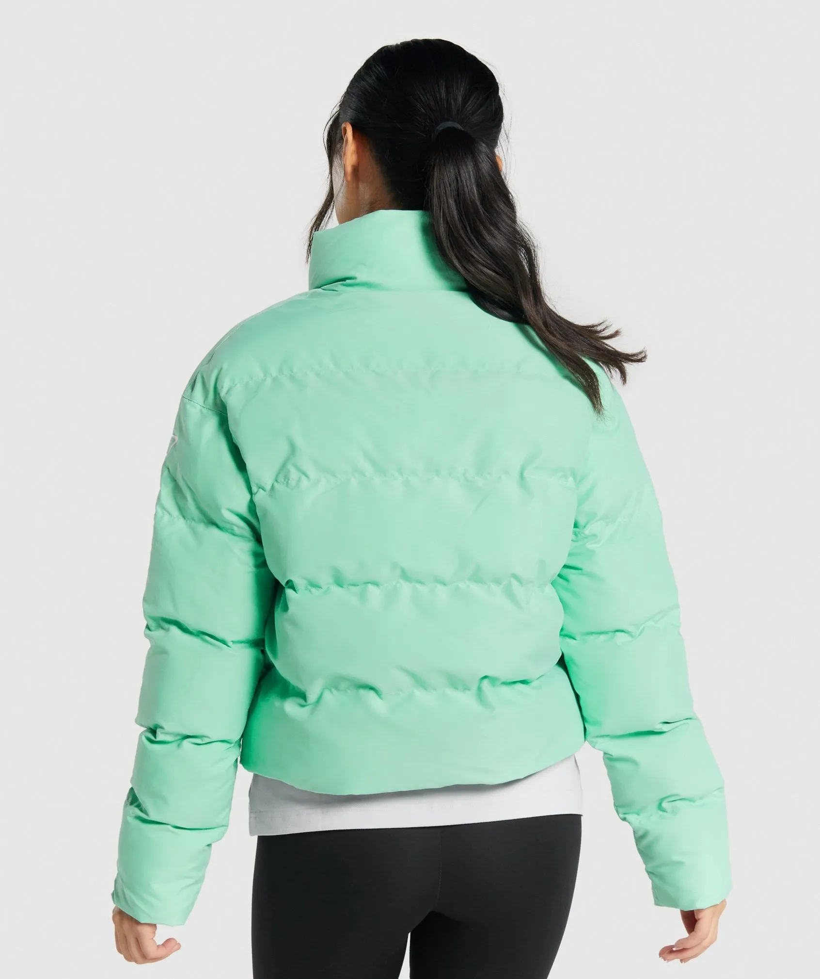 Gymshark Puffer Jacket - Green sold by Gymshark product image thumbnail 2