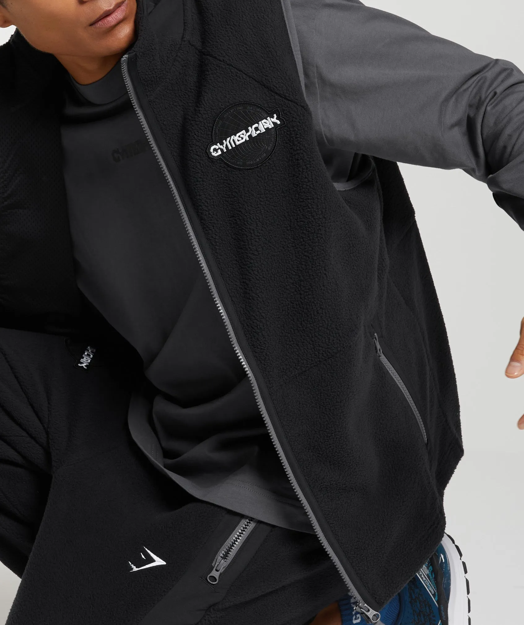 Gymshark Vibes Vest - Black sold by Gymshark product image thumbnail 5