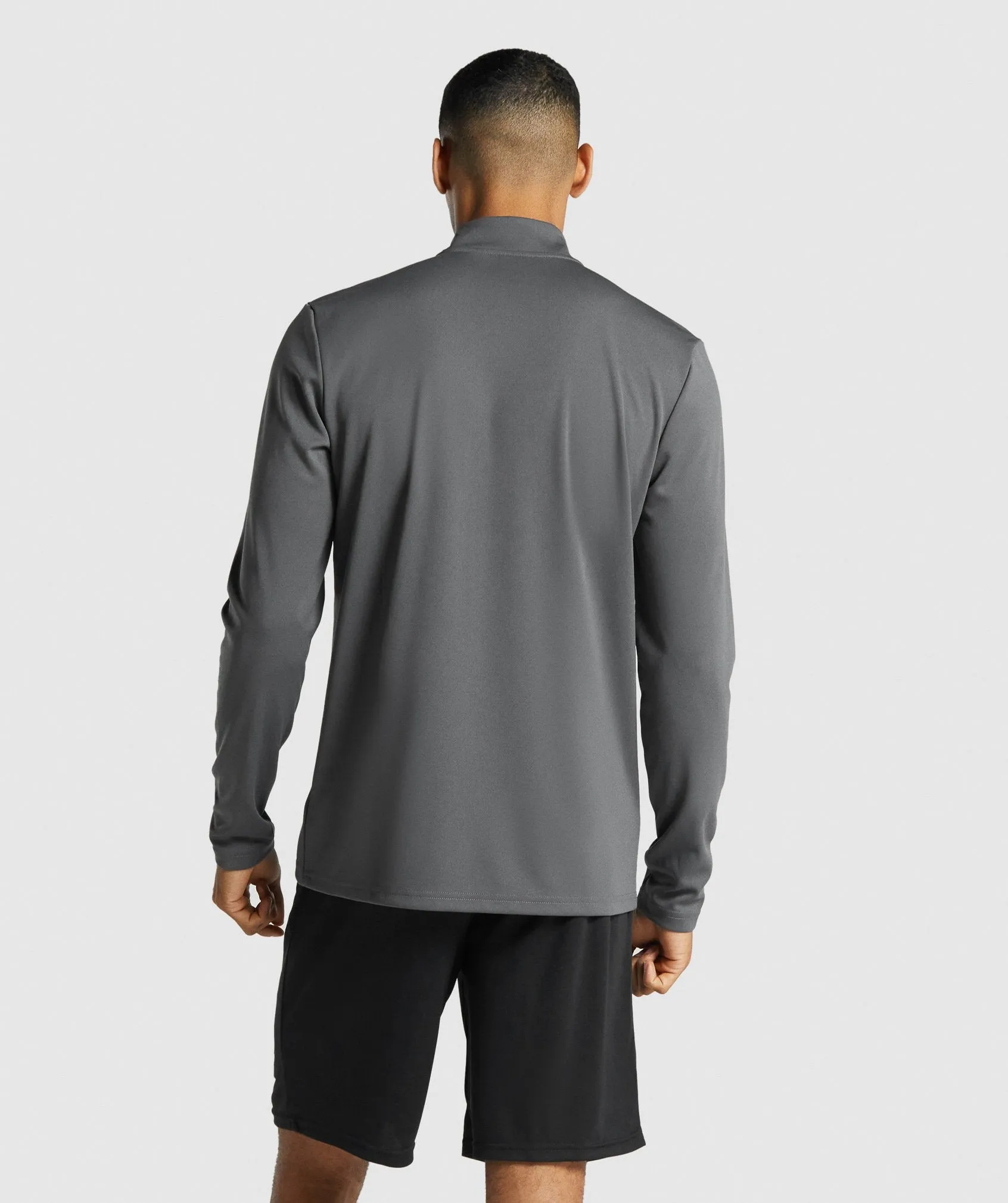 Gymshark Arrival 1/4 Zip Pullover - Charcoal sold by Gymshark product image thumbnail 2