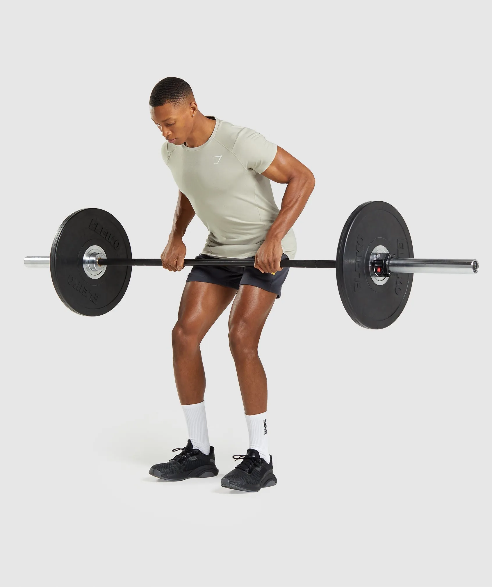 Gymshark Bold T-Shirt - Pebble Grey sold by Gymshark product image thumbnail 4