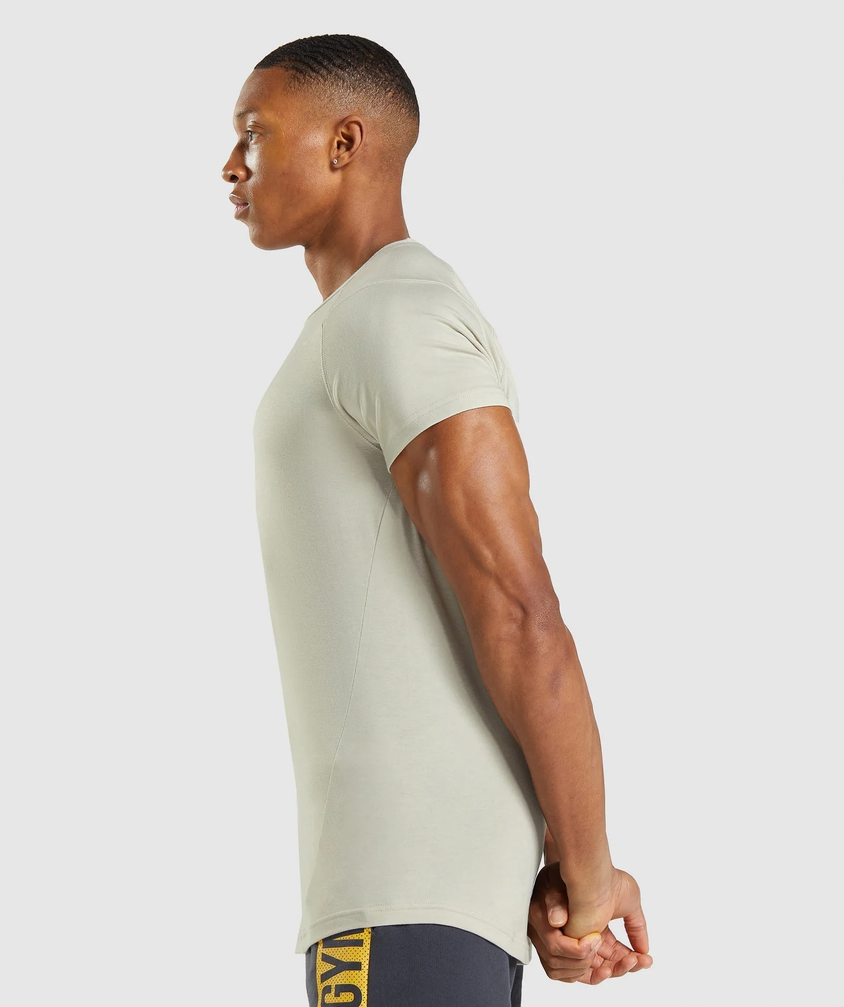 Gymshark Bold T-Shirt - Pebble Grey sold by Gymshark product image thumbnail 3
