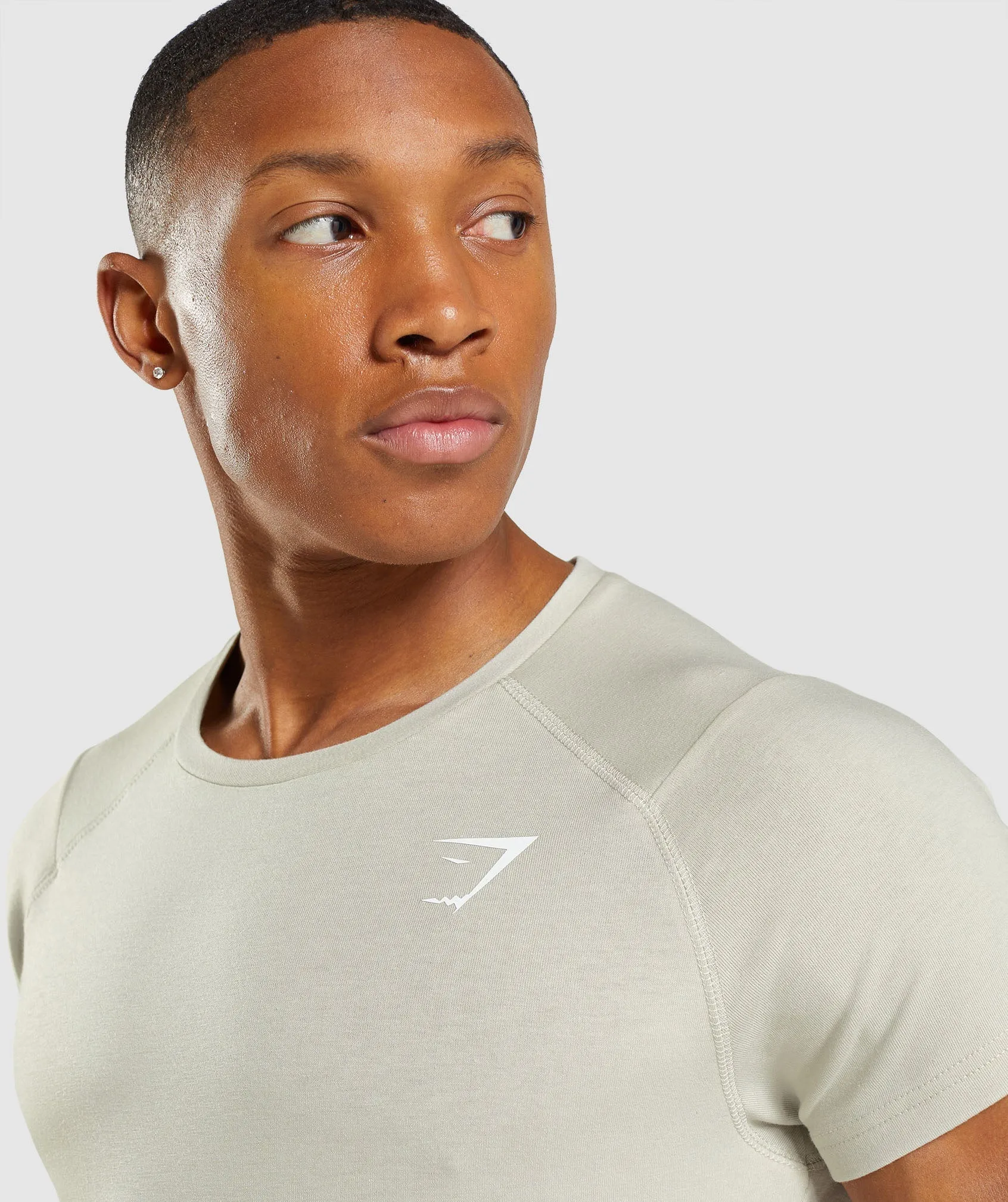 Gymshark Bold T-Shirt - Pebble Grey sold by Gymshark product image thumbnail 5