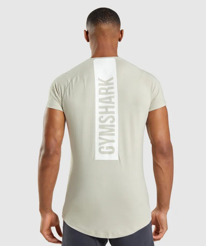Gymshark Bold T-Shirt - Pebble Grey sold by Gymshark