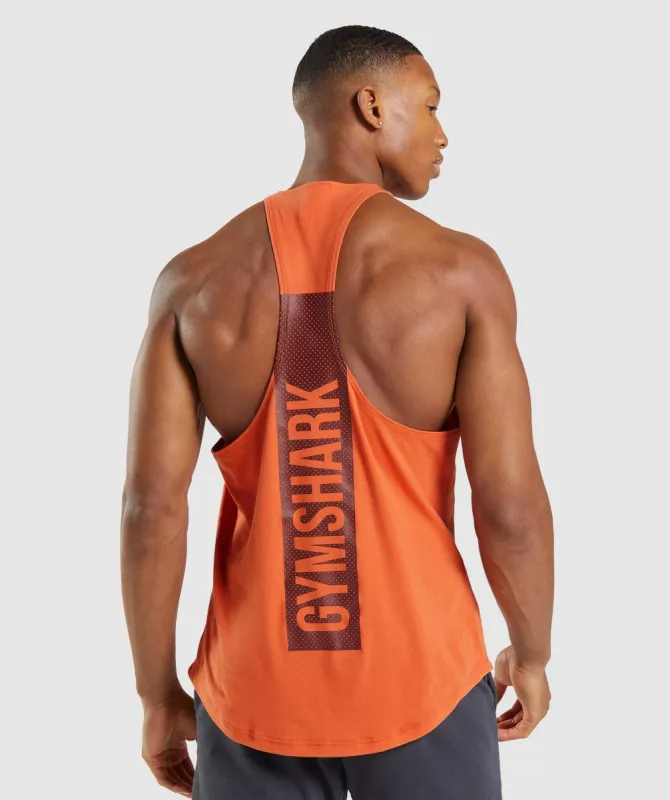 Gymshark Bold Stringer - Clay Orange sold by Gymshark