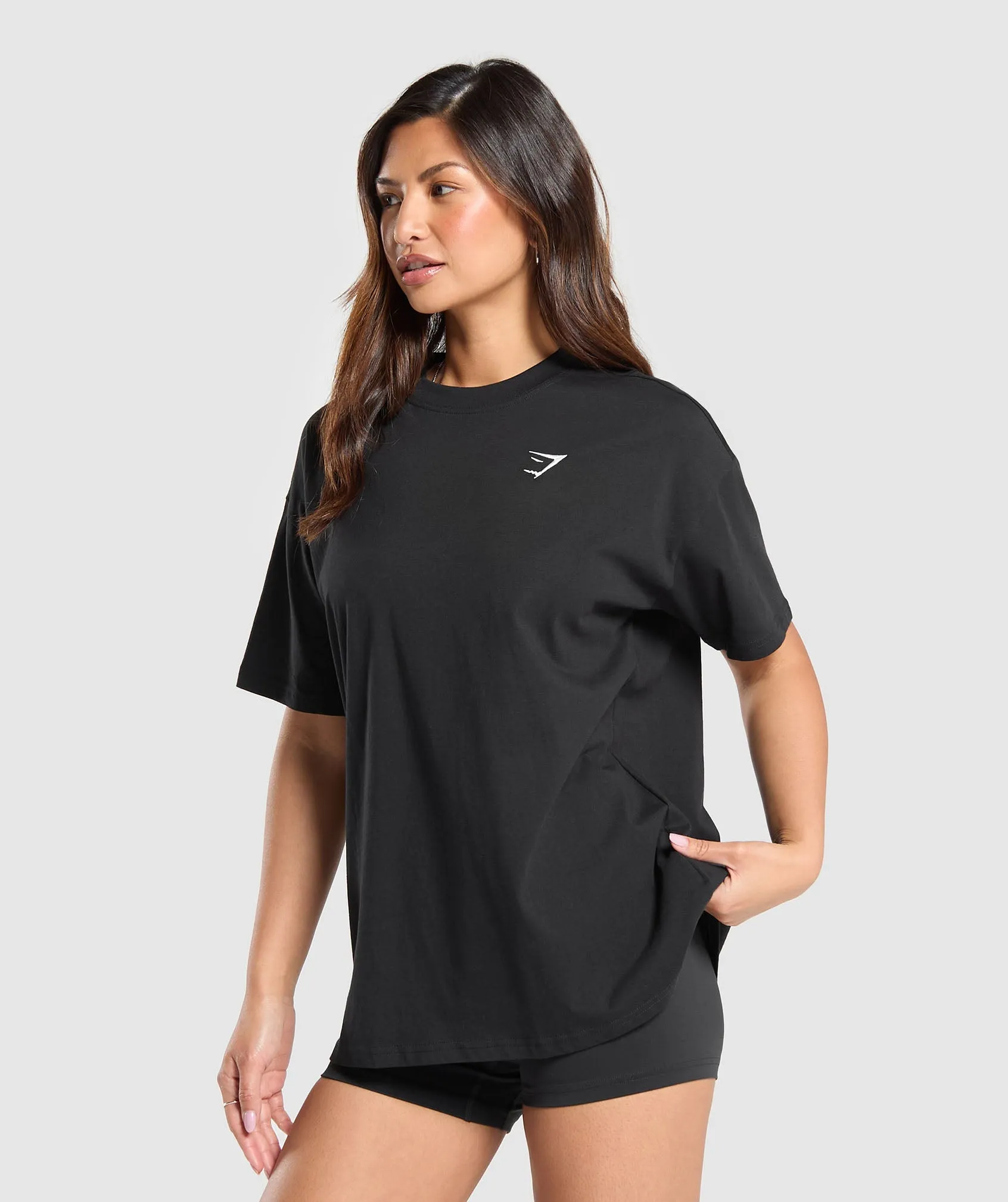 Gymshark Training Oversized T-Shirt - Black sold by Gymshark product image thumbnail 3