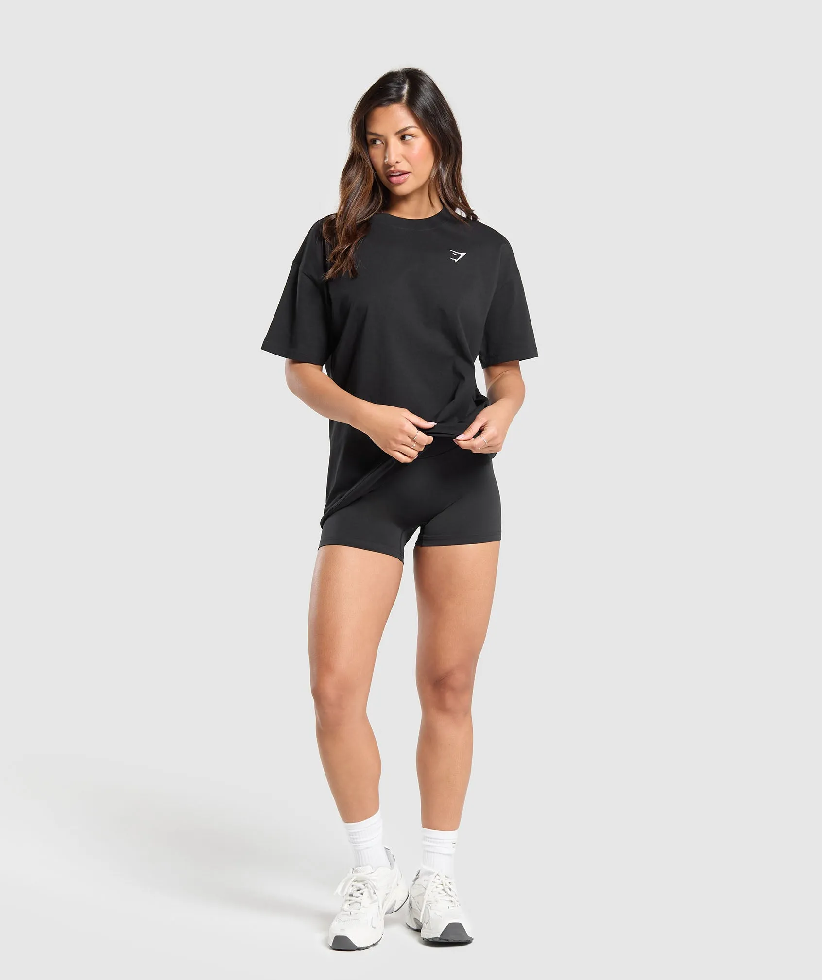 Gymshark Training Oversized T-Shirt - Black sold by Gymshark product image thumbnail 4