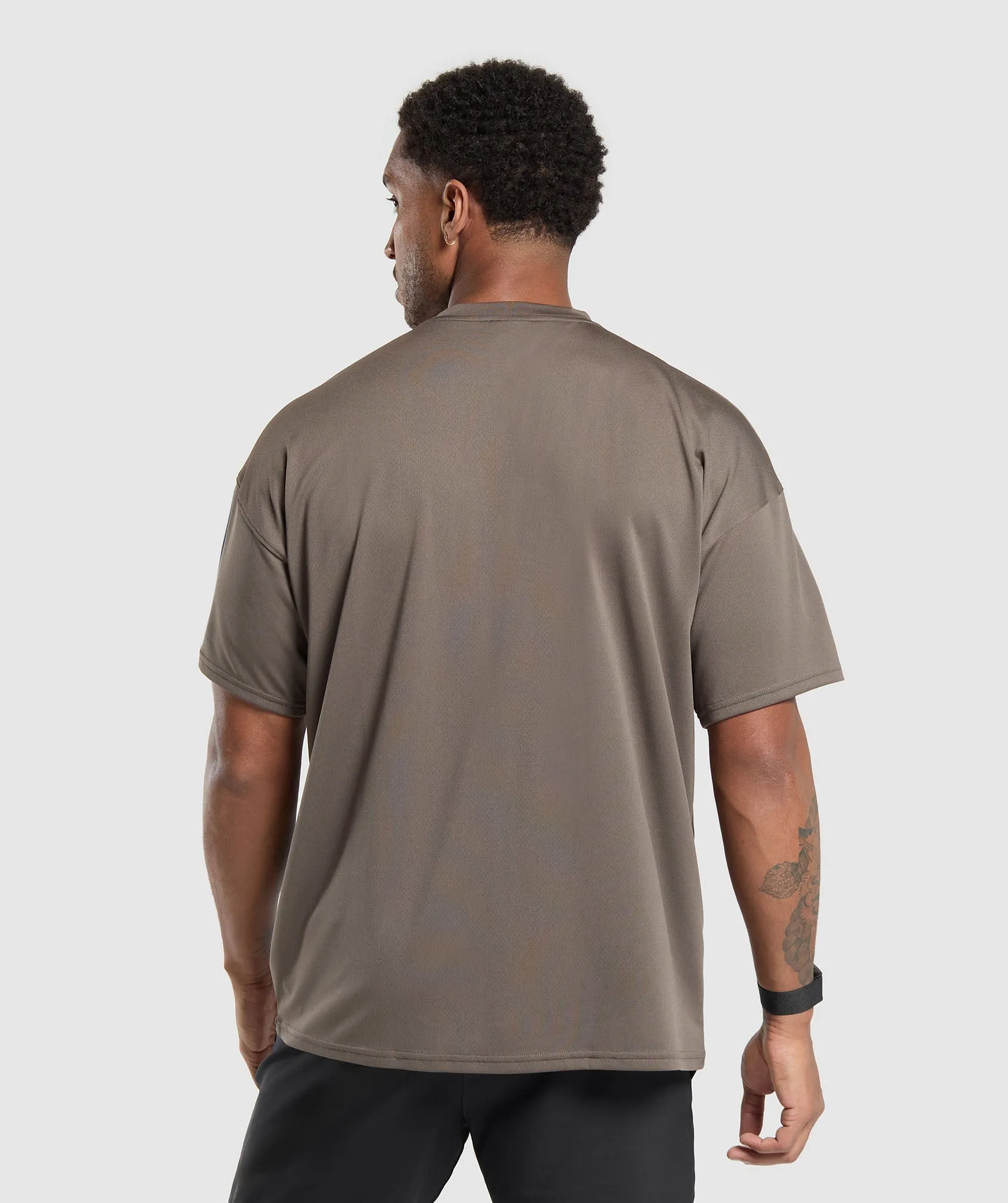 Gymshark Oversized Performance T-Shirt - Camo Brown sold by Gymshark product image thumbnail 2