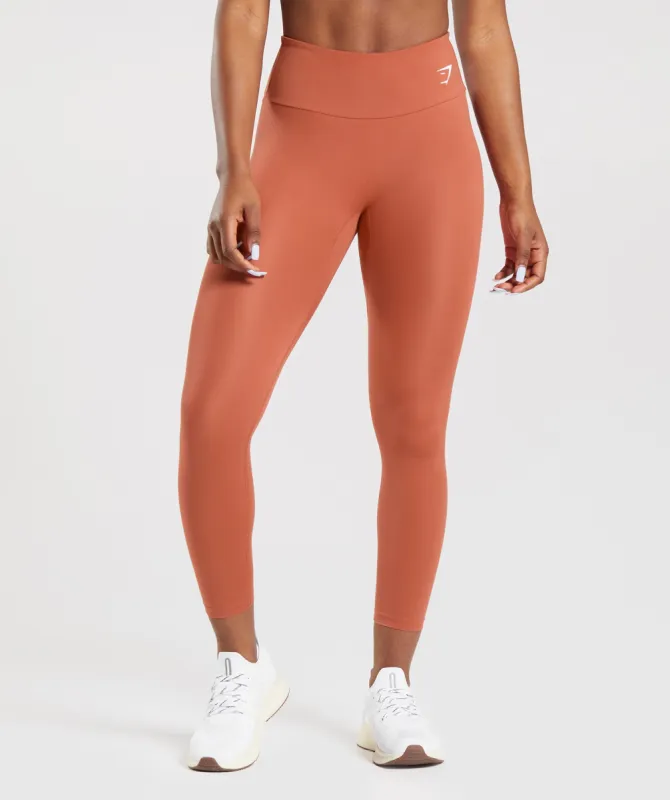 Gymshark Training Leggings - Persimmon Red sold by Gymshark