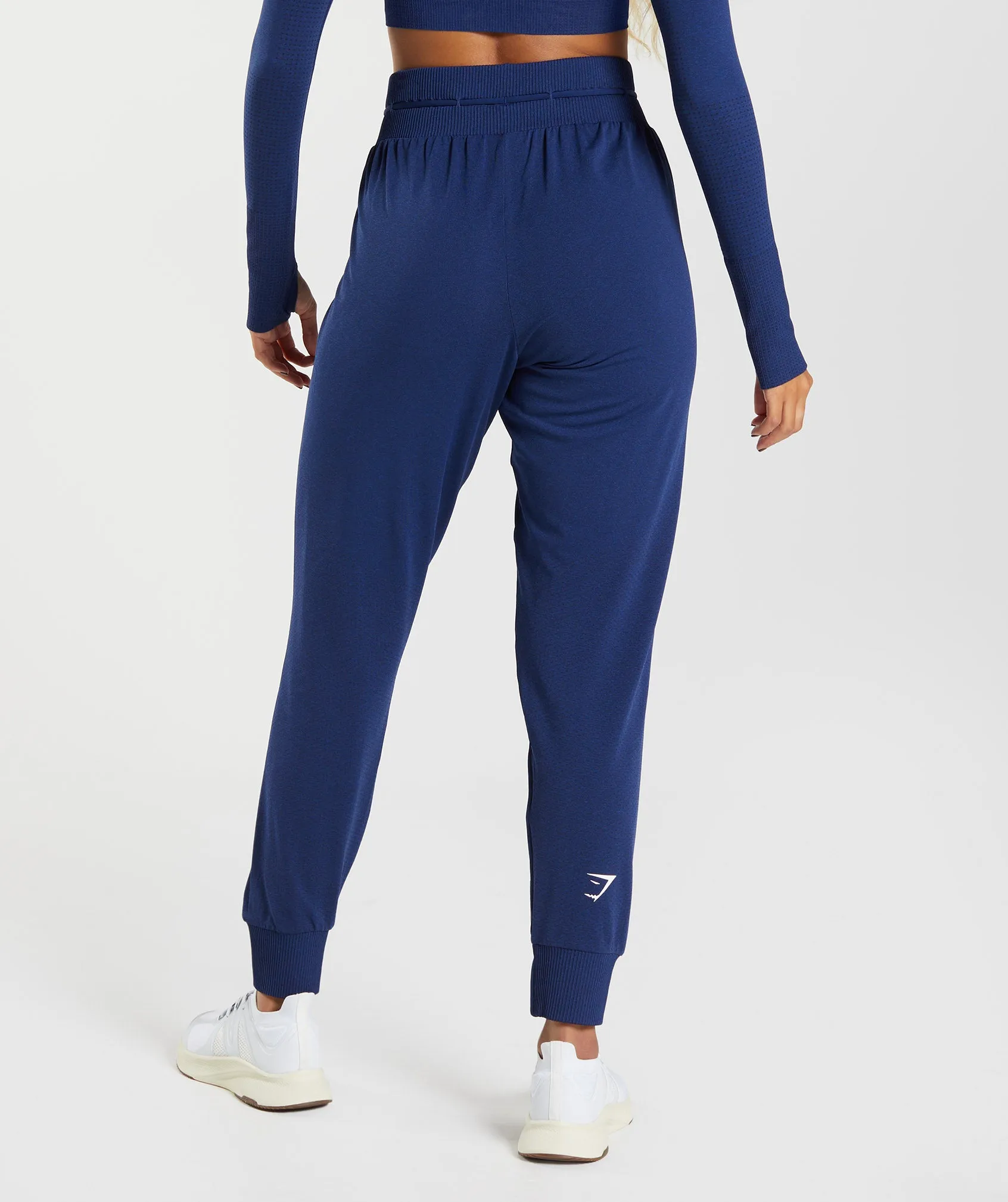 Gymshark Vital Seamless 2.0 Joggers - Stellar Blue Marl sold by Gymshark product image thumbnail 4