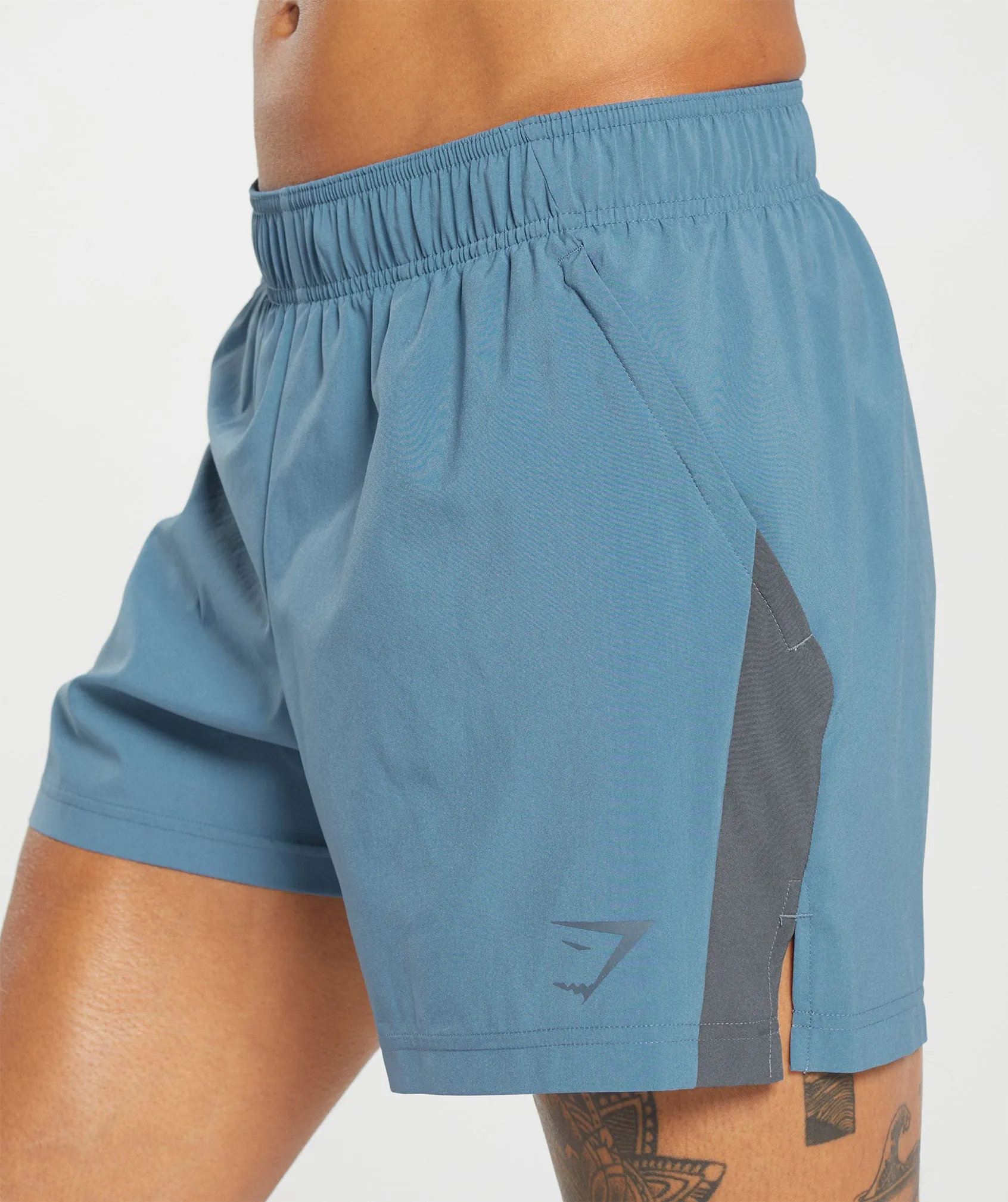 Gymshark Sport 5" Shorts - Faded Blue/Titanium Blue sold by Gymshark product image thumbnail 5