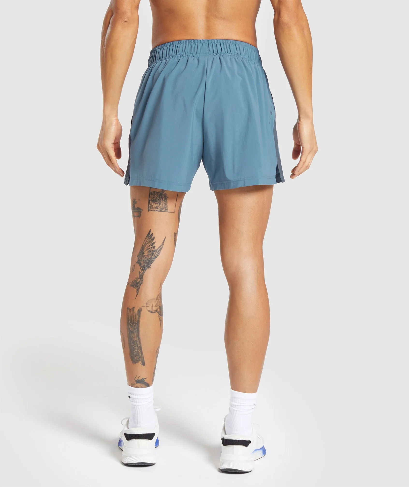 Gymshark Sport 5" Shorts - Faded Blue/Titanium Blue sold by Gymshark product image thumbnail 2