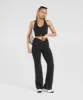 Gymshark Crossover Regular Flared Leggings - Black sold by Gymshark