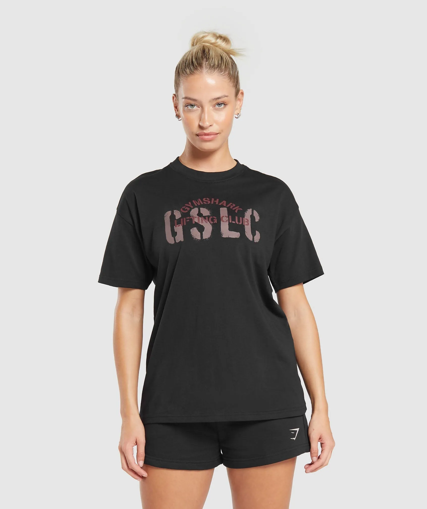 Gymshark Built Oversized T-Shirt - Black sold by Gymshark product image thumbnail 2