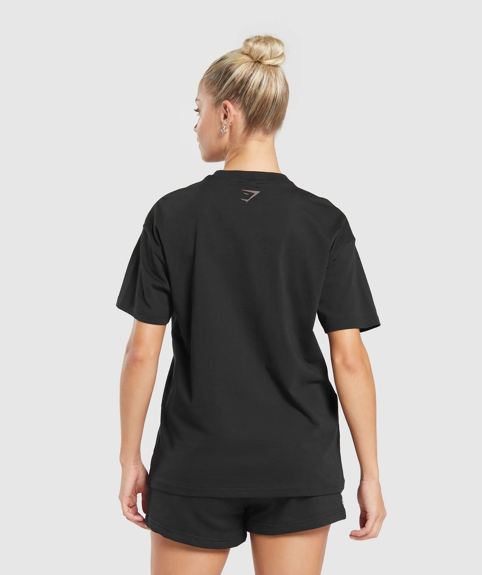 Gymshark Built Oversized T-Shirt - Black sold by Gymshark product image thumbnail 3