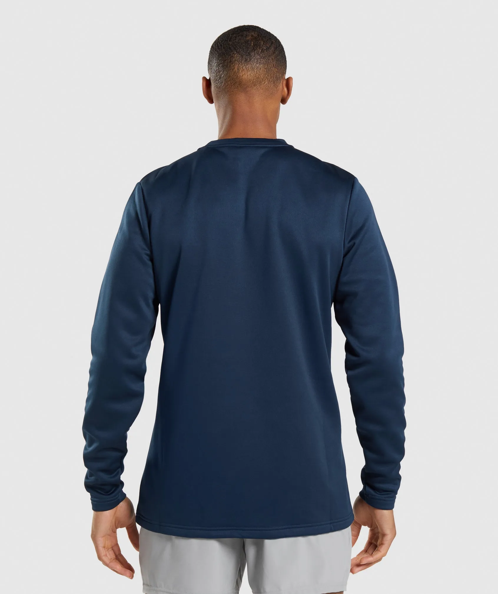 Gymshark Arrival Crew Sweatshirt - Navy sold by Gymshark product image thumbnail 2