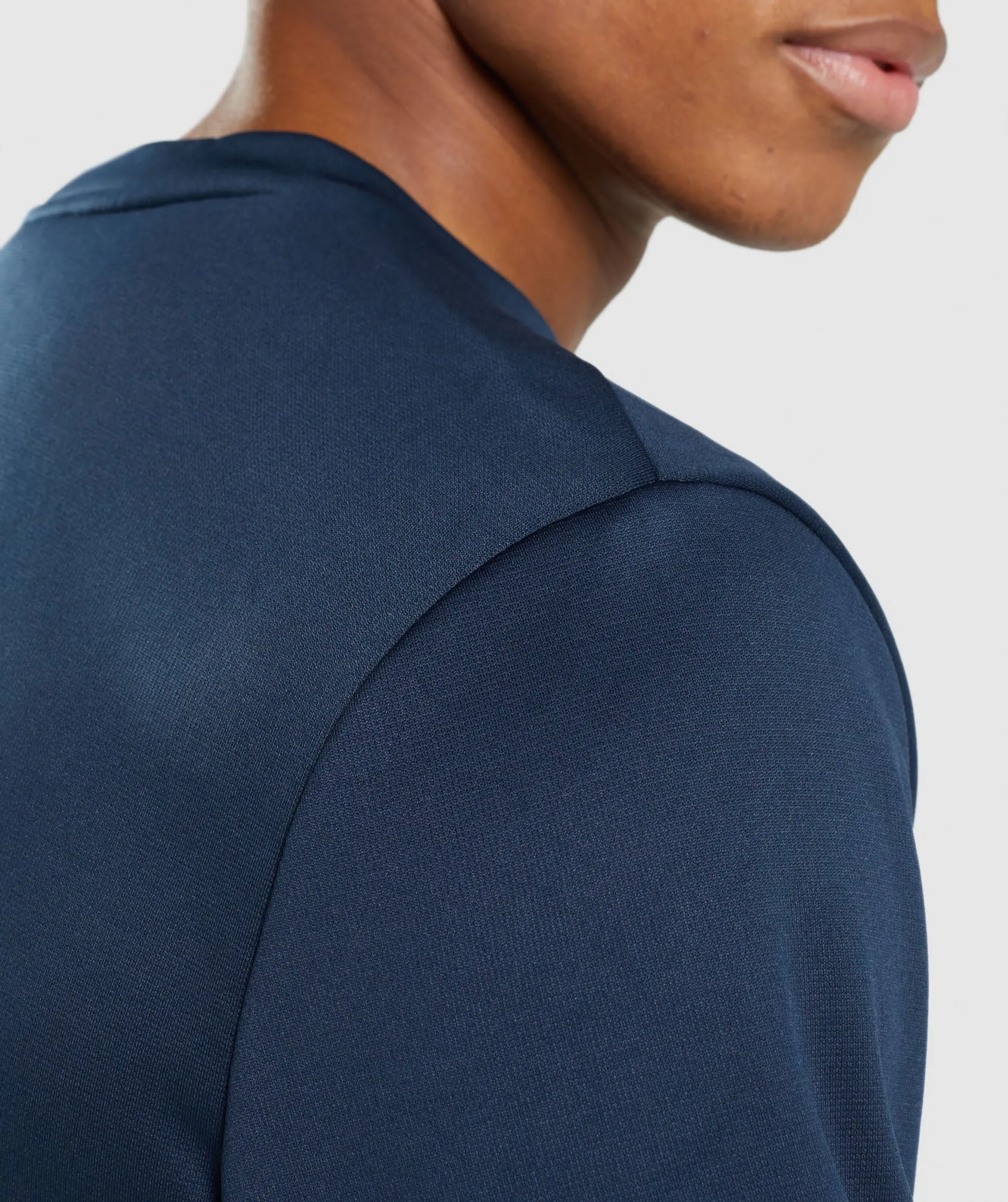 Gymshark Arrival Crew Sweatshirt - Navy sold by Gymshark product image thumbnail 5