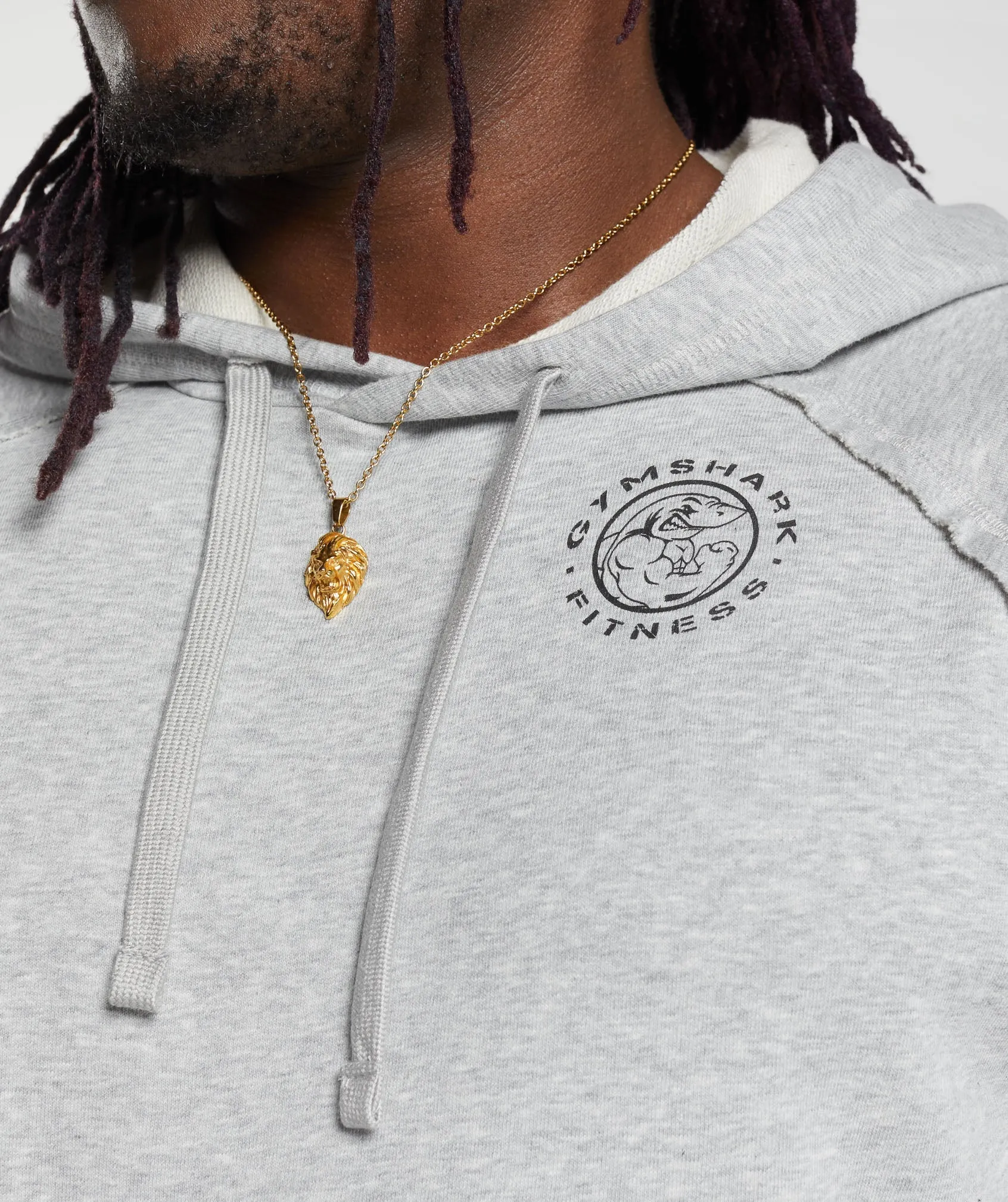 Gymshark Legacy Hoodie - Light Grey Marl sold by Gymshark product image thumbnail 5