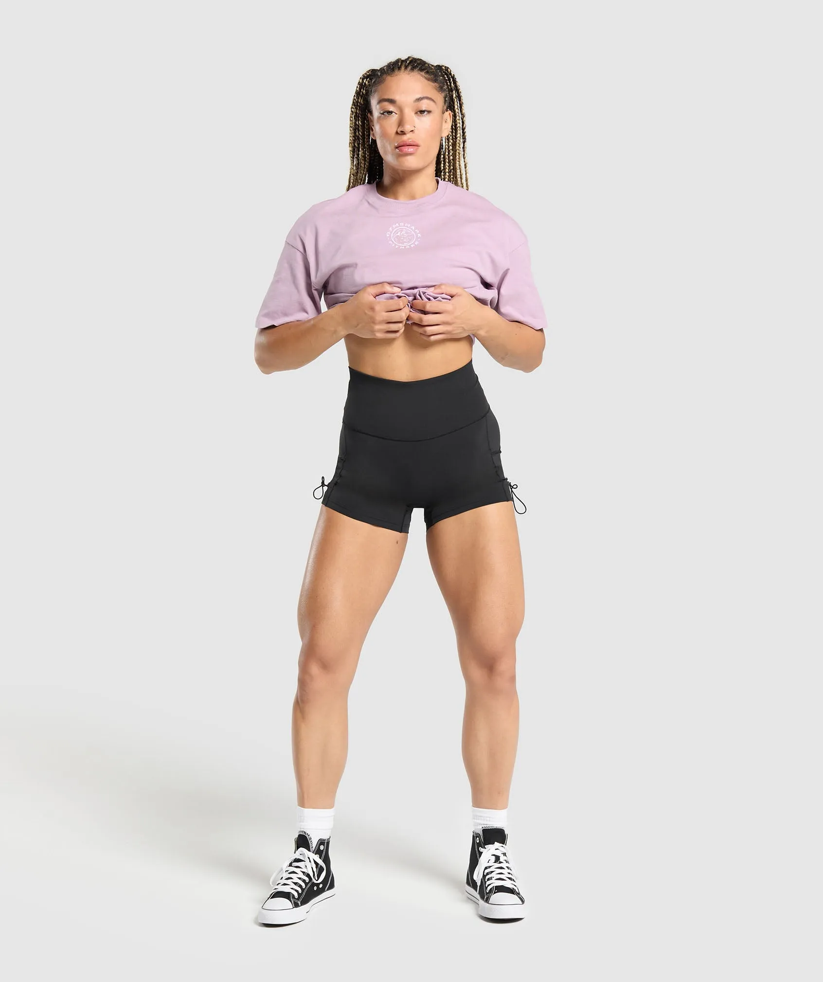 Gymshark Legacy Oversized T-Shirt - Warm Lilac sold by Gymshark product image thumbnail 4