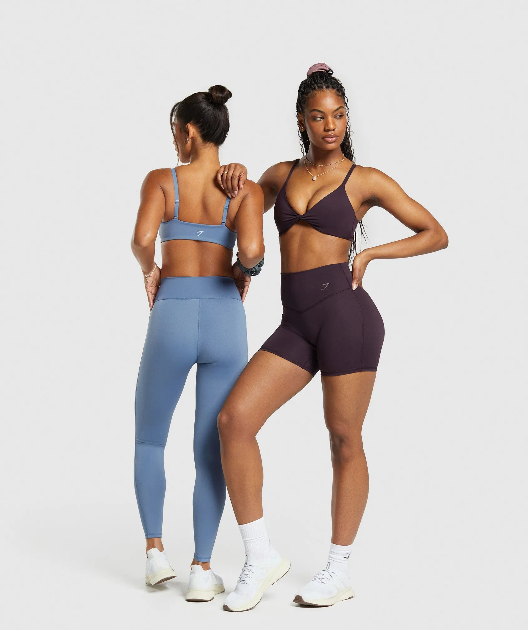 Gymshark Elevate Twist Front Bralette - Plum Brown sold by Gymshark product image thumbnail 4